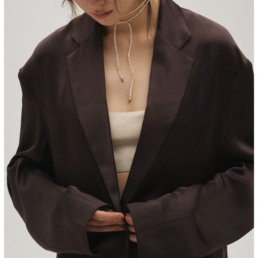 TODAYFUL トゥデイフル Satin Over Jacket 即日発送 : RAPTURE - 通販