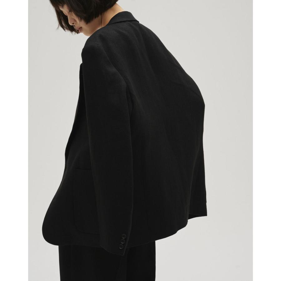 TODAYFUL Boyfriend Linen Jacket 黒 38 TODAYFUL トゥデイフル Boyfriend Linen Jacket 即日発送 : RAPTURE