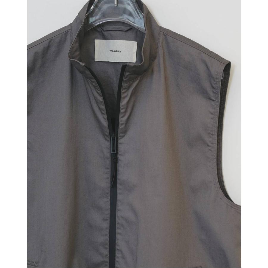 TODAYFUL トゥデイフル Standcollar Zip Vest 即日発送 : RAPTURE