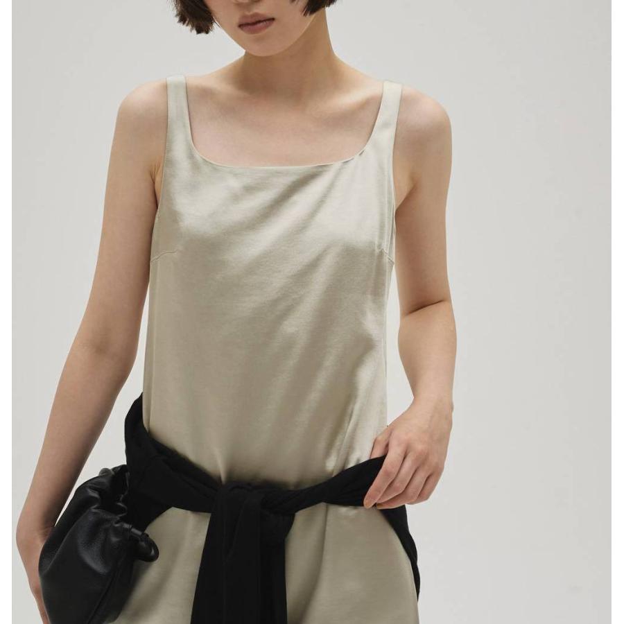 TODAYFUL トゥデイフル Squareneck Satin Dress 即日発送 : RAPTURE