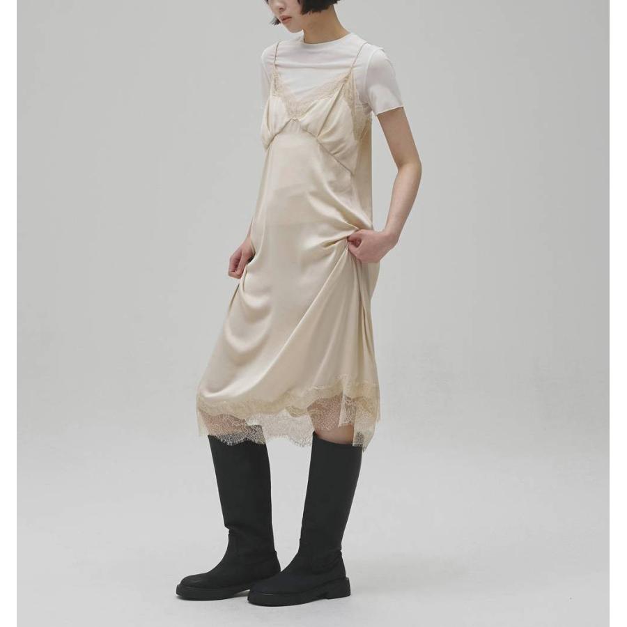TODAYFUL トゥデイフル Satin Lace Dress 即日発送 : RAPTURE - 通販