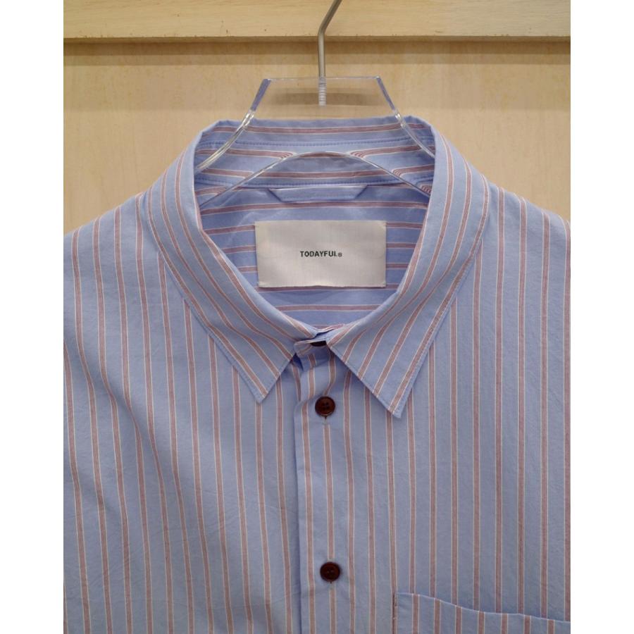 TODAYFUL トゥデイフル Stripe Pocket Shirts 即日発送 : RAPTURE