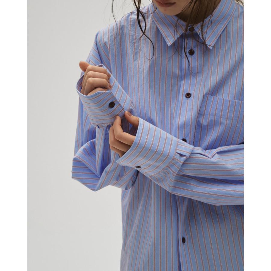 todayful Stripe Pocket Shirts アイスブルー 新品 TODAYFUL トゥデイフル Stripe Pocket Shirts 即日発送 : RAPTURE