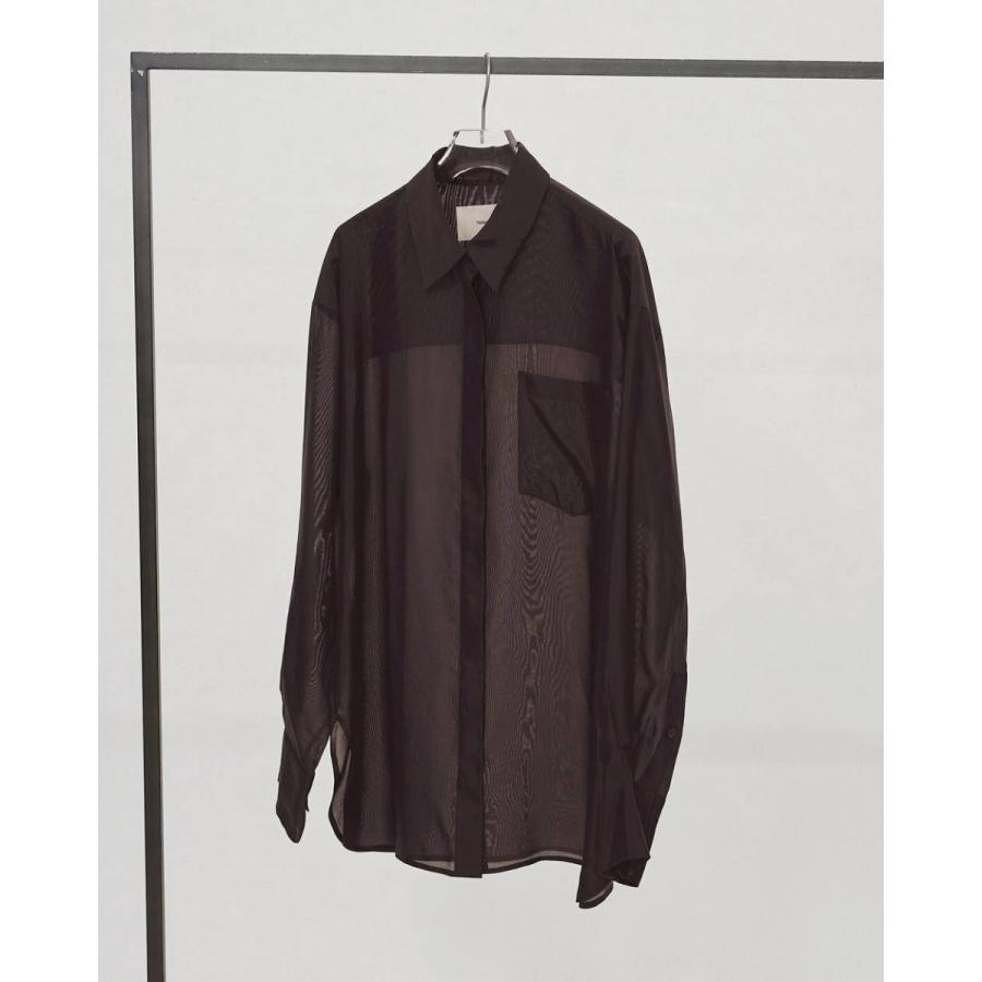 TODATFUL   トゥデイフル Chambray Silky Shirts 即日発送の画像
