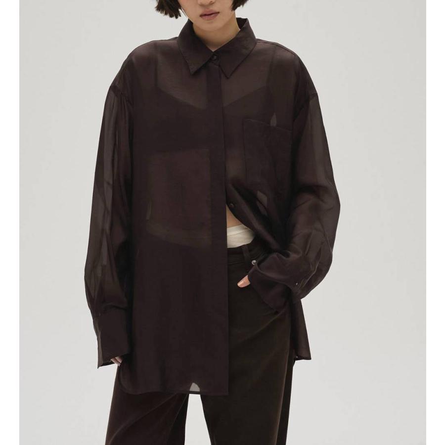 TODATFUL   トゥデイフル Chambray Silky Shirts 即日発送の画像