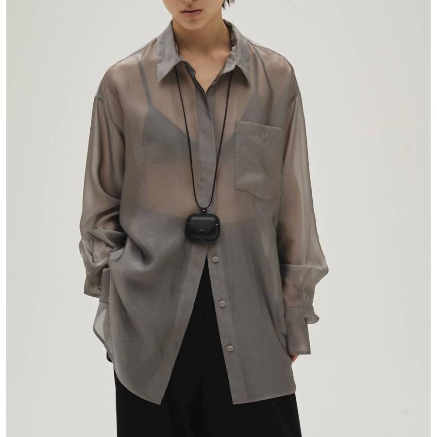 TODATFUL   トゥデイフル Chambray Silky Shirts 即日発送の画像