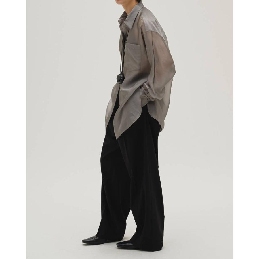 TODATFUL   トゥデイフル Chambray Silky Shirts 即日発送の画像