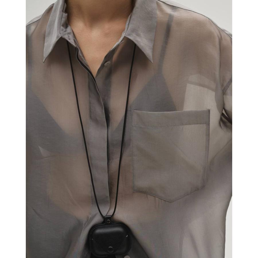 TODATFUL   トゥデイフル Chambray Silky Shirts 即日発送の画像