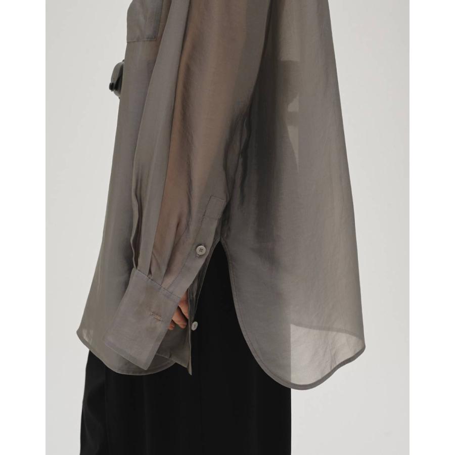 TODATFUL   トゥデイフル Chambray Silky Shirts 即日発送の画像