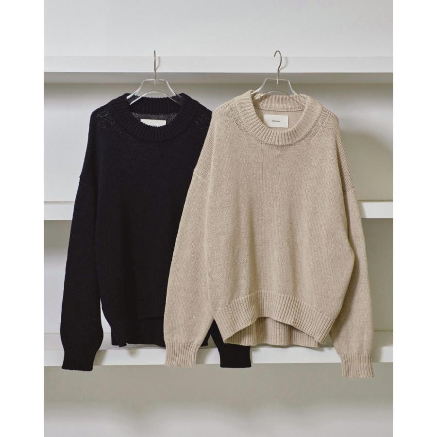 TODAYFUL トゥデイフル 即日発送 Roundhem Linen Knit : RAPTURE