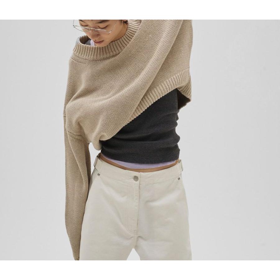 TODAYFUL Roundhem Linen Knit ブラック TODAYFUL (トゥデイフル）Roundhem Linen Knit 26春夏予約【12510504