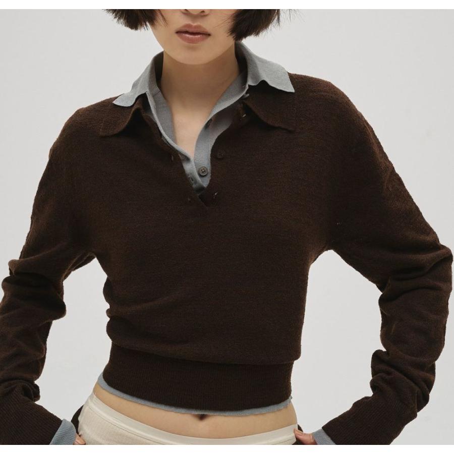 【新品】todayful Layered Polo Knit ダークグレー TODAYFUL トゥデイフル Layered Polo Knit 即日発送 : RAPTURE - 通販