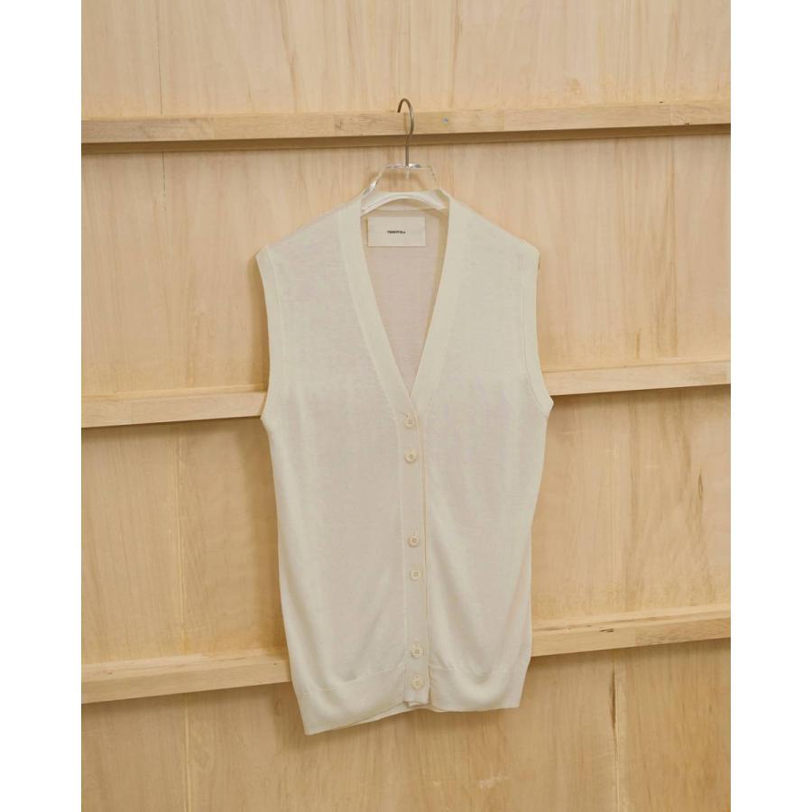 todayful⭐︎Tencelsilk Knit Vest新品 TODAYFUL トゥデイフル Tencelsilk Knit Vest 即日発送 : RAPTURE