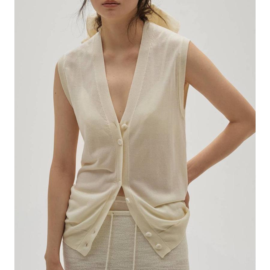 todayful⭐︎Tencelsilk Knit Vest新品 TODAYFUL トゥデイフル Tencelsilk Knit Vest 即日発送 : RAPTURE