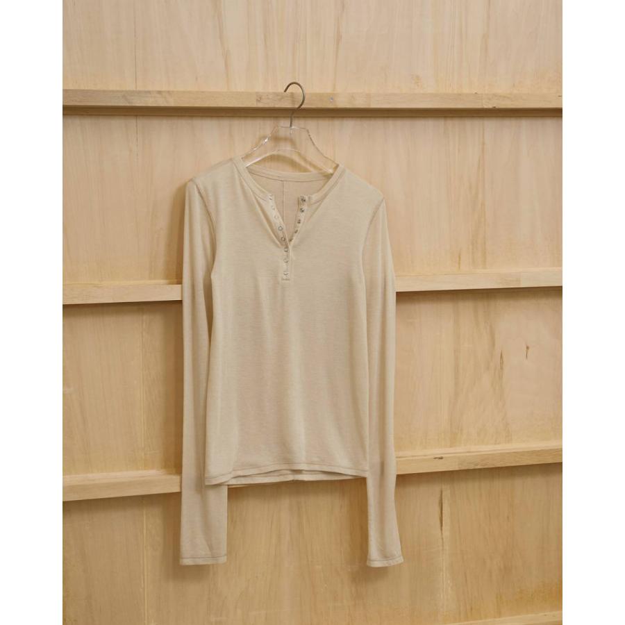 TODAYFUL トゥデイフル Henleyneck Soft Tops 即日発送 : RAPTURE