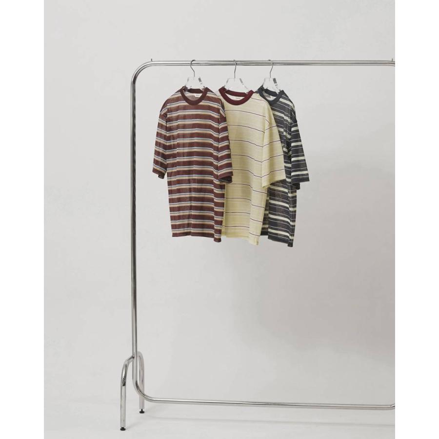 TODAYFUL トゥデイフル Sheer Border T-shirt 即日発送 : RAPTURE