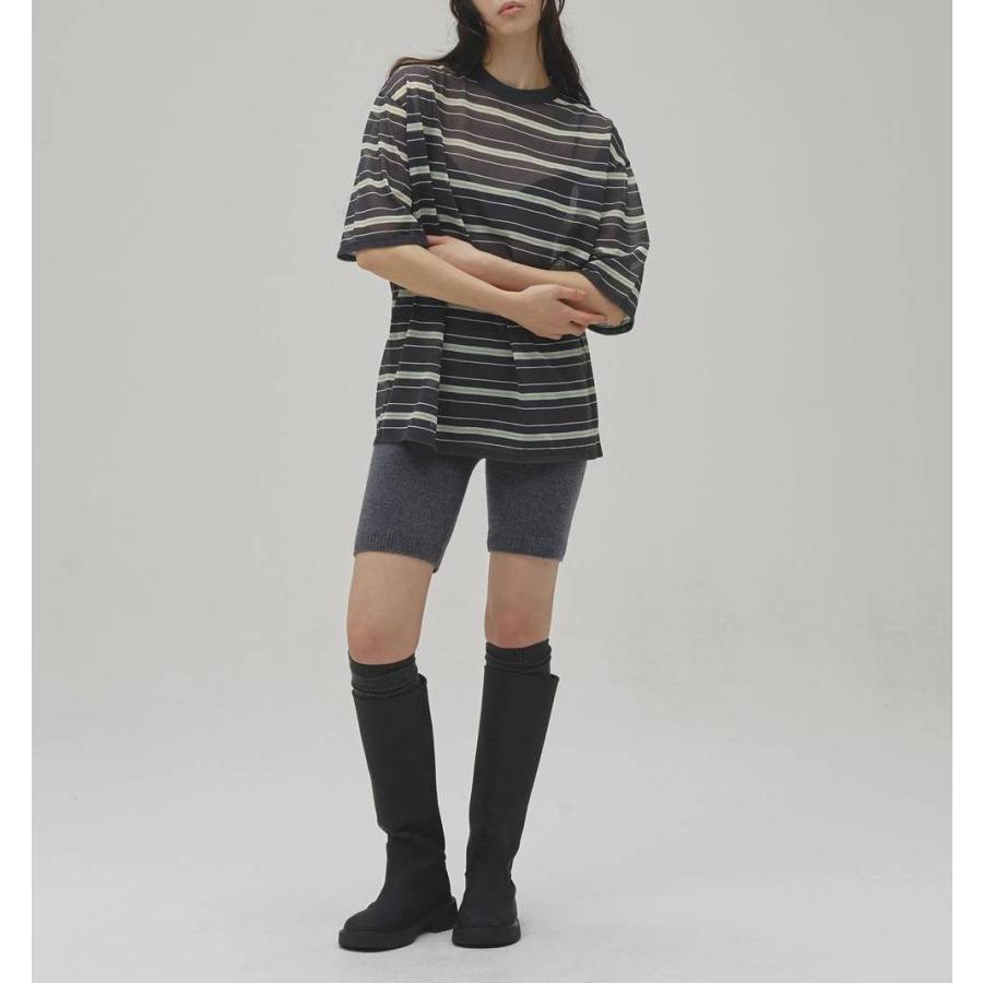 TODAYFUL トゥデイフル Sheer Border T-shirt 予約商品 7月上旬発送