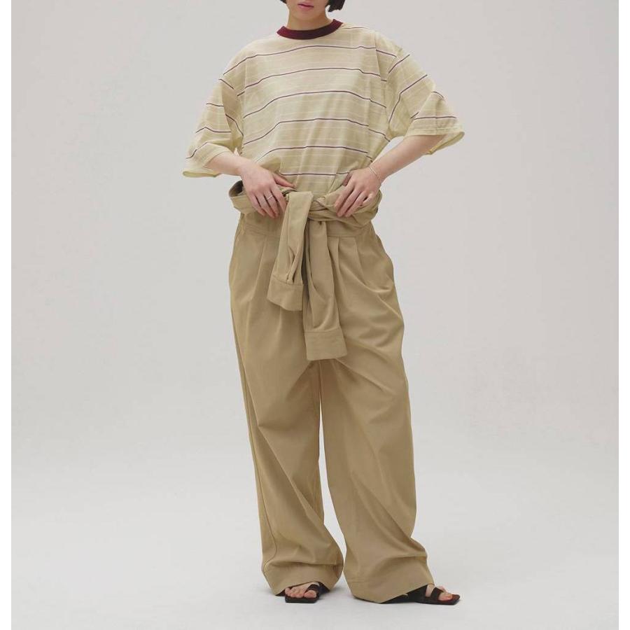 TODAYFUL トゥデイフル Sheer Border T-shirt 即日発送 : RAPTURE