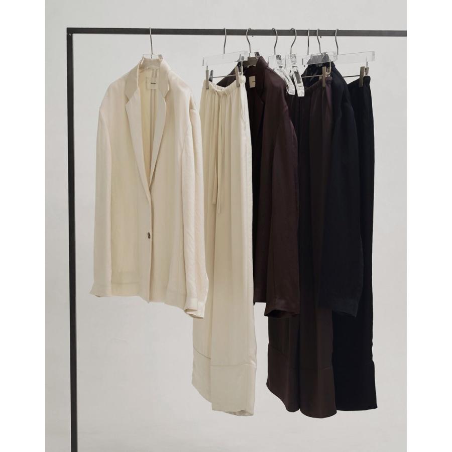 TODAYFUL トゥデイフル Satin Easy Pants 即日発送 : RAPTURE - 通販