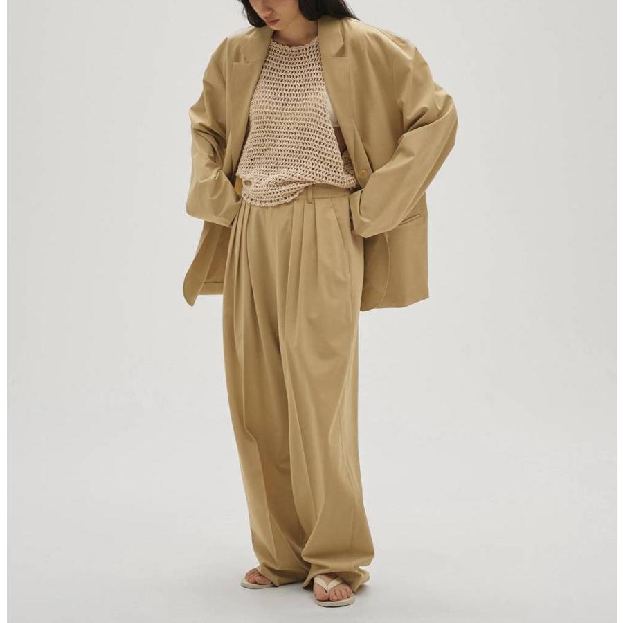 TODAYFUL トゥデイフル Dry Touch Tuck Trousers 即日発送 : RAPTURE
