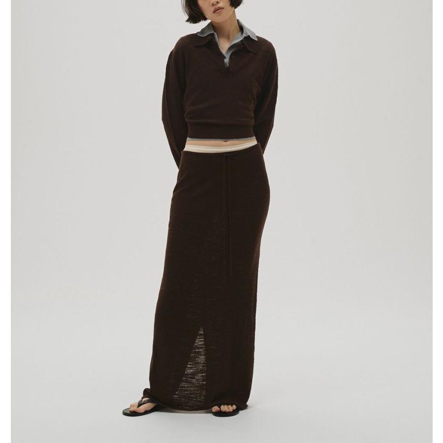 TODAYFUL トゥデイフル Miniboucle Knit Skirt 即日発送の画像
