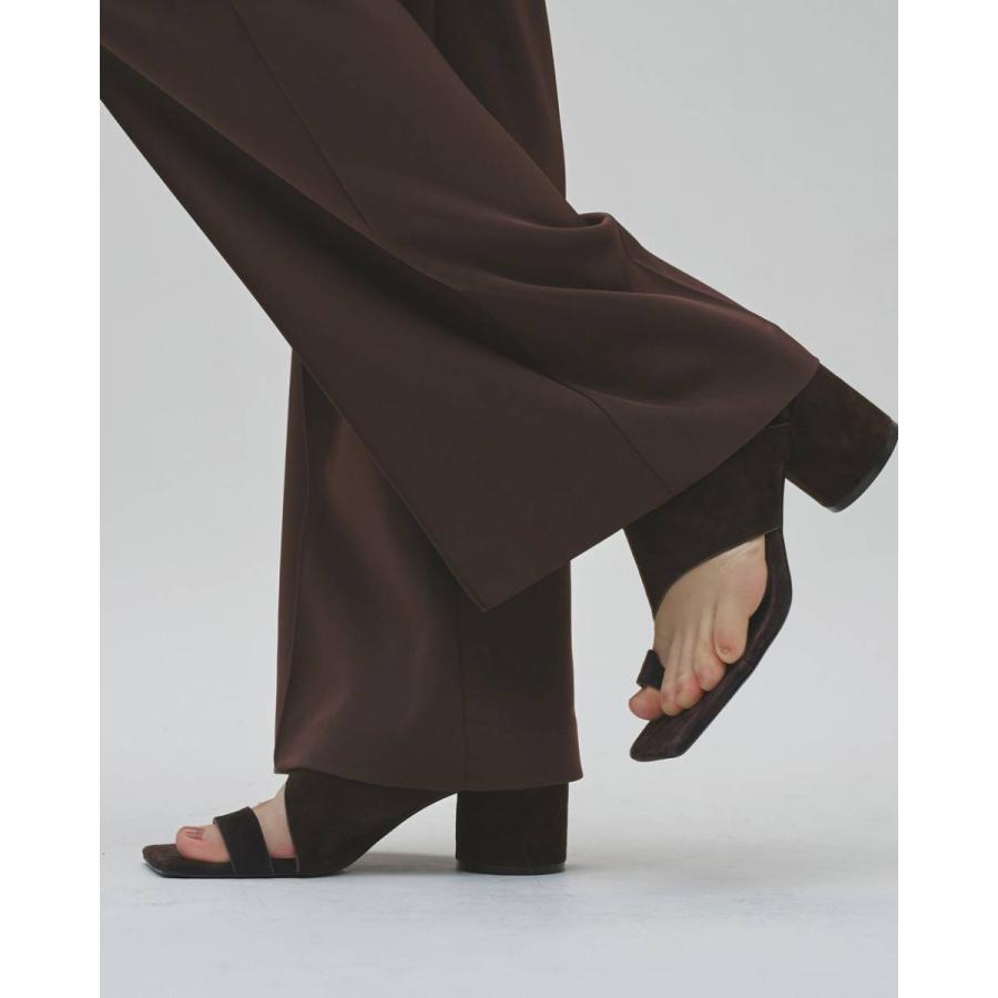TODAYFUL SALE トゥデイフル Square Suede Sandals 即日発送 : RAPTURE
