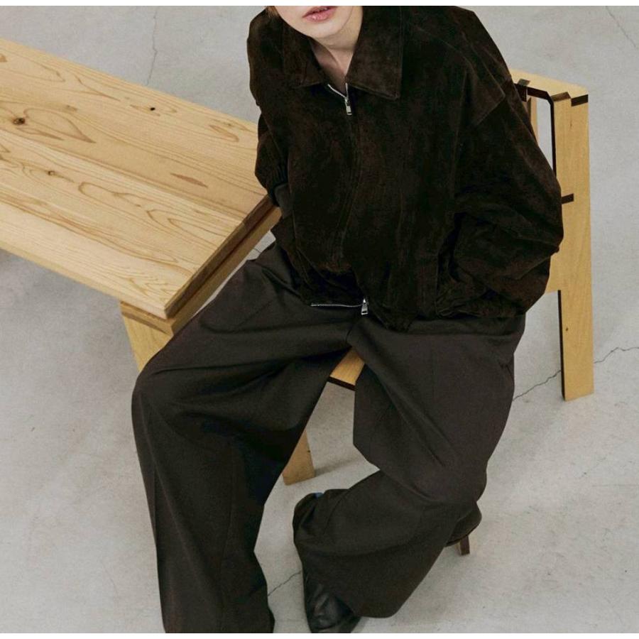 Suede Zip Blouson  TODAYFUL  トゥデイフル 予約商品の画像