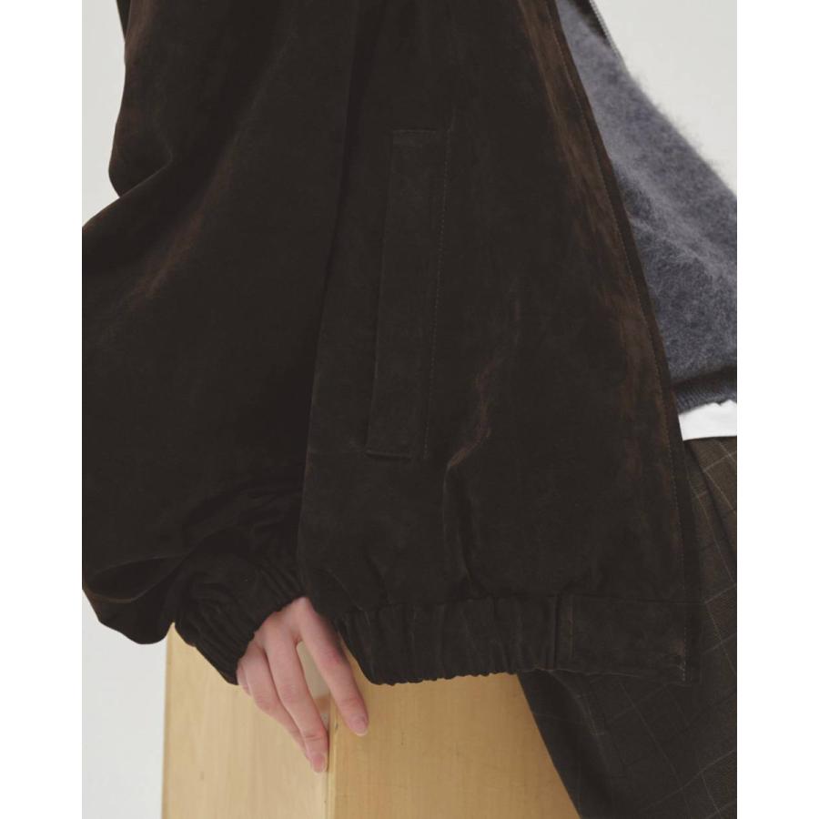 Suede Zip Blouson  TODAYFUL  トゥデイフル 予約商品の画像