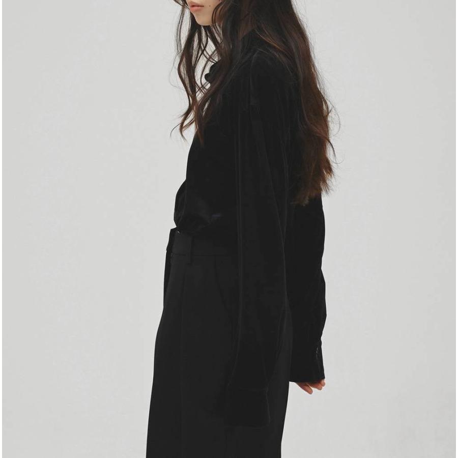 TODAYFUL トゥデイフル Roundhem Velour Shirts 即日発送 : RAPTURE