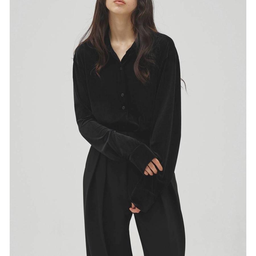 TODAYFUL トゥデイフル Roundhem Velour Shirts 即日発送 : RAPTURE