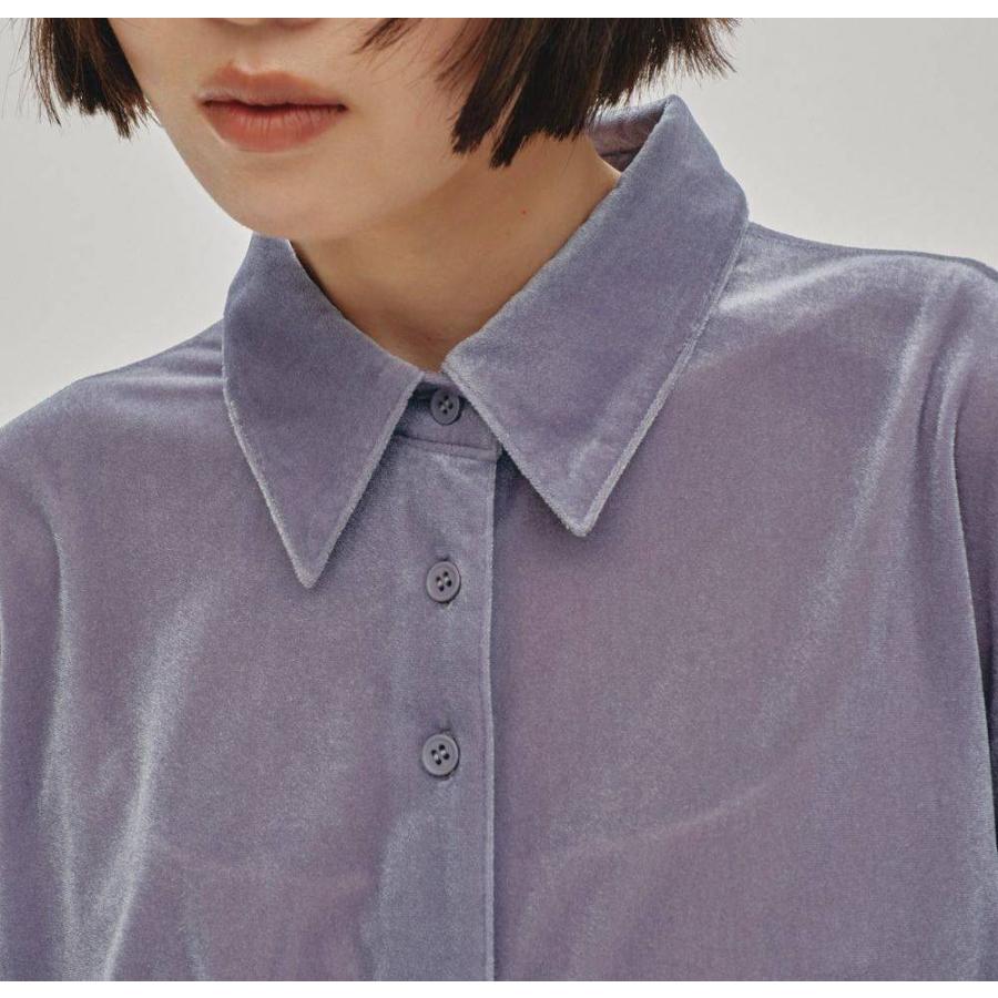 TODAYFUL トゥデイフル Roundhem Velour Shirts 即日発送 : RAPTURE