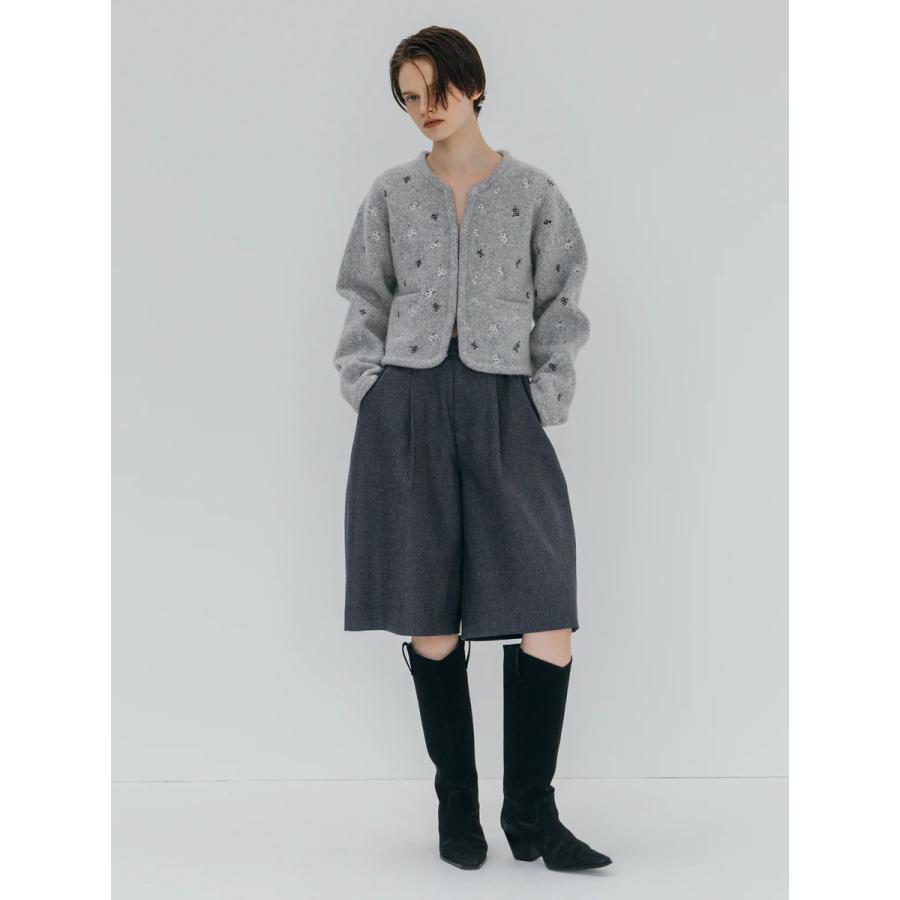 CREDONA（クレドナ） FLOWER EMBROIDERY KNIT JACKET 即納 1425511389