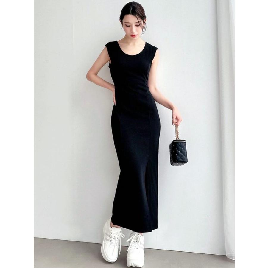 RESEXXY（リゼクシー） 【WEB限定】バックオープンスリットワンピース