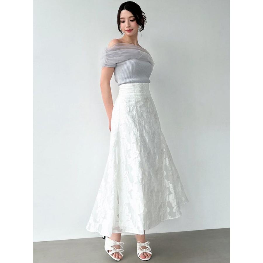 RESEXXY（リゼクシー） シアーコンビオフショルニット 即日発送