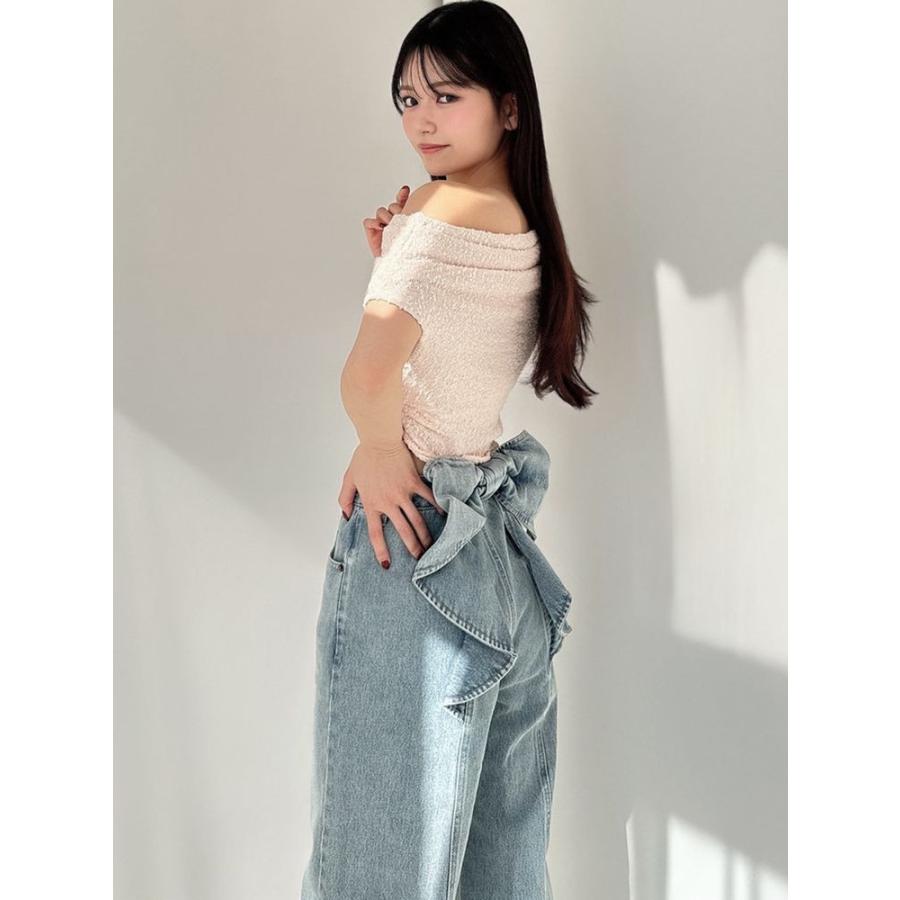 RESEXXY（リゼクシー） バックリボンデニムパンツ 即日発送 1526324345
