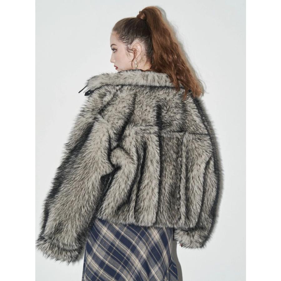 EVRIS（エヴリス） エブリス【SNSでバズり中】リバーシブルフェイク