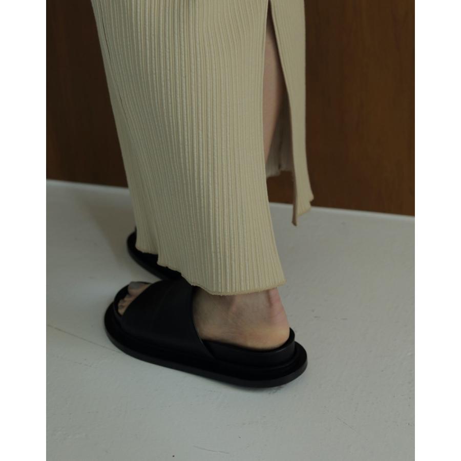 anuke（アンヌーク） (アンヌーク）Cutoff Rib Onepiece 即日発送