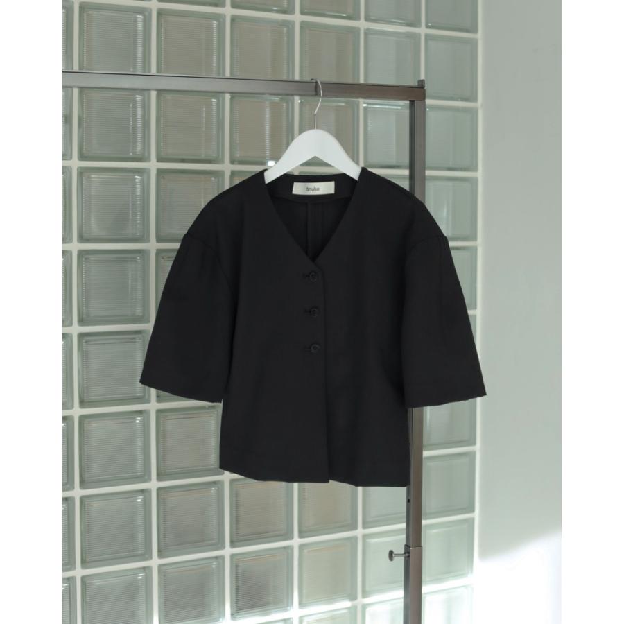 ANUKE (アンヌーク）Vneck Compact Shirts 即日発送 : RAPTURE - 通販