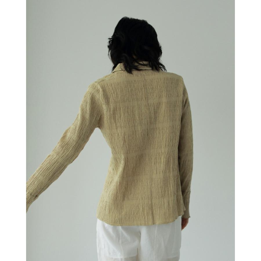 シャツ/ブラウス(長袖/七分) anuke Shirring Mellow Shirts ANUKE(アンヌーク）Shirring Mellow Shirts 即日発送 : RAPTURE - 通販
