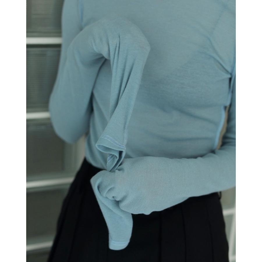 anuke（アンヌーク） (アンヌーク）Reversible Long T-shirts 即日発送