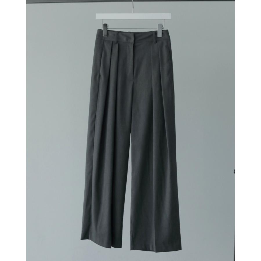 ANUKE (アンヌーク）Tuck Twill Pants 即日発送 : RAPTURE - 通販