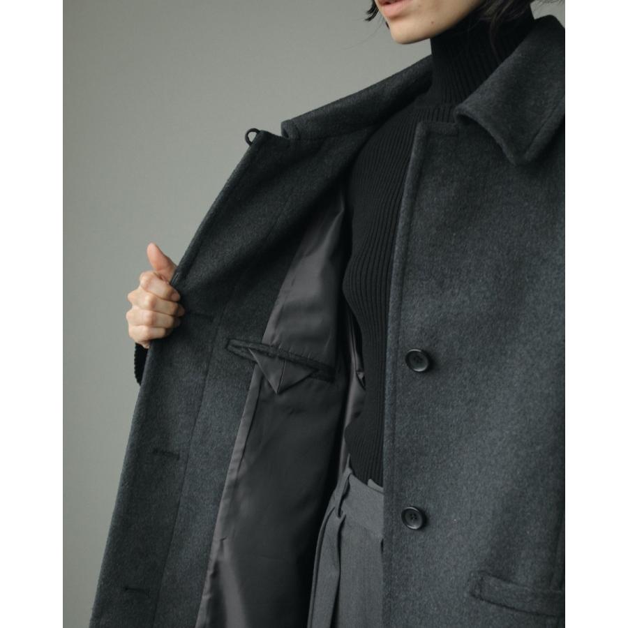 anuke SALE ANUKE (アンヌーク） Wool Soutiencollar Coat 即日