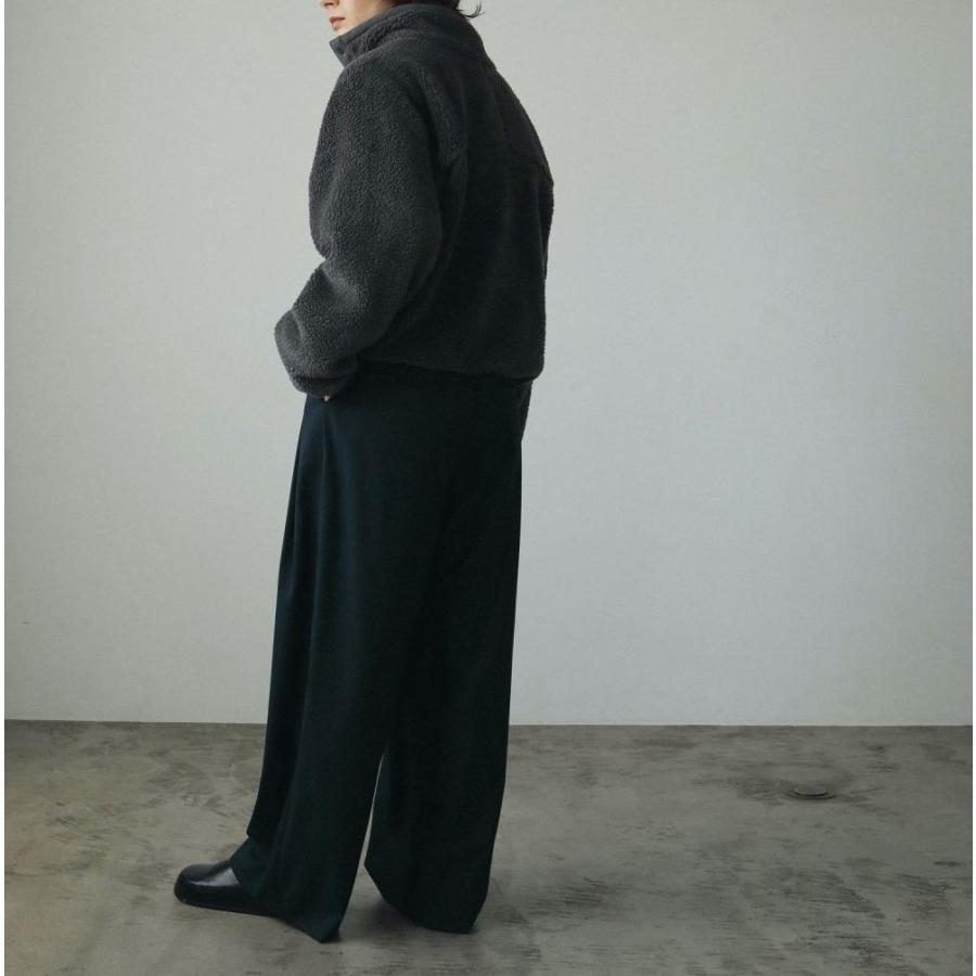 完売品　アンヌーク　ボアブルゾン　チャコールグレー anuke（アンヌーク） (アンヌーク）Boa Blouson 即日発送 : RAPTURE