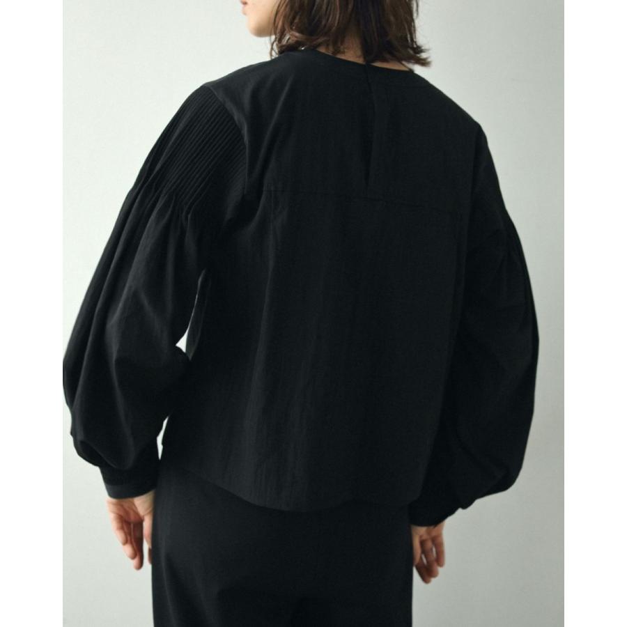 anuke（アンヌーク） (アンヌーク）Typewriter Pintuck Blouse 即日