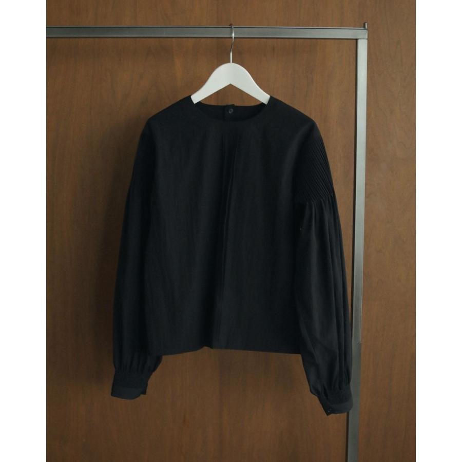 anuke（アンヌーク） (アンヌーク）Typewriter Pintuck Blouse 即日