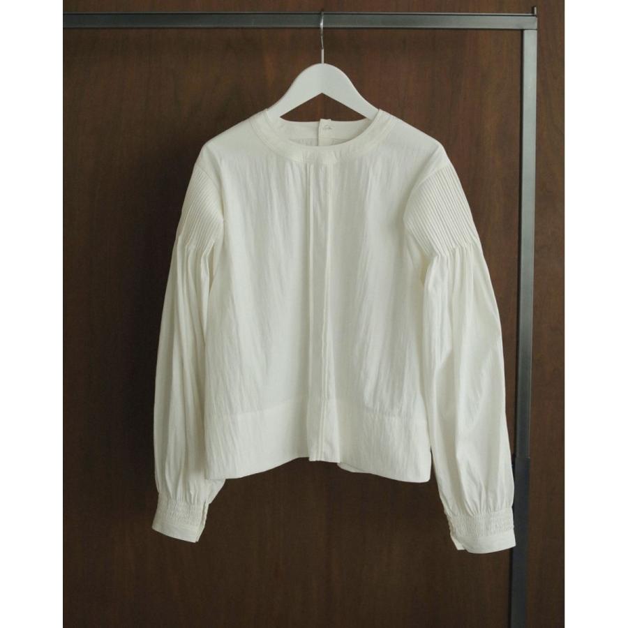 anuke（アンヌーク） (アンヌーク）Typewriter Pintuck Blouse 即日