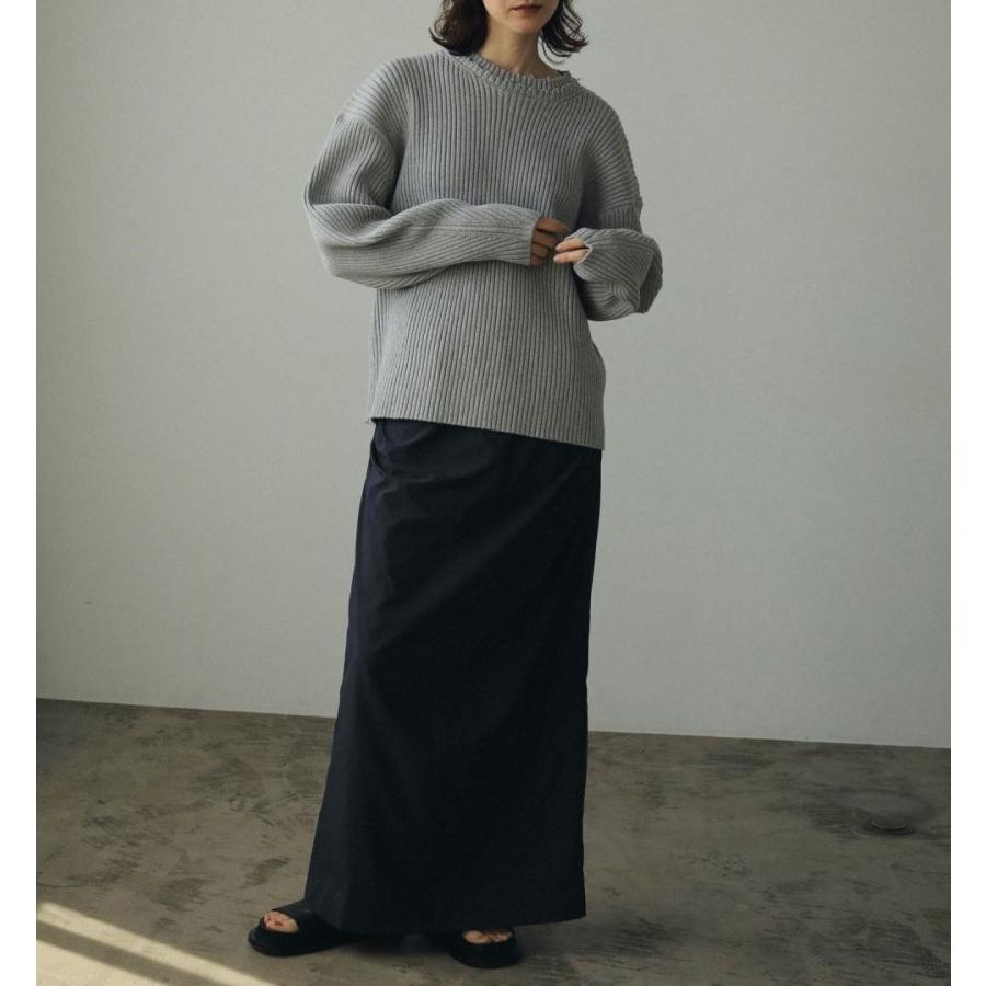 タグ＆封筒付 anuke アンヌーク Rib Over Knit ブラック anuke（アンヌーク） (アンヌーク）Rib Over Knit 即日発送 : RAPTURE