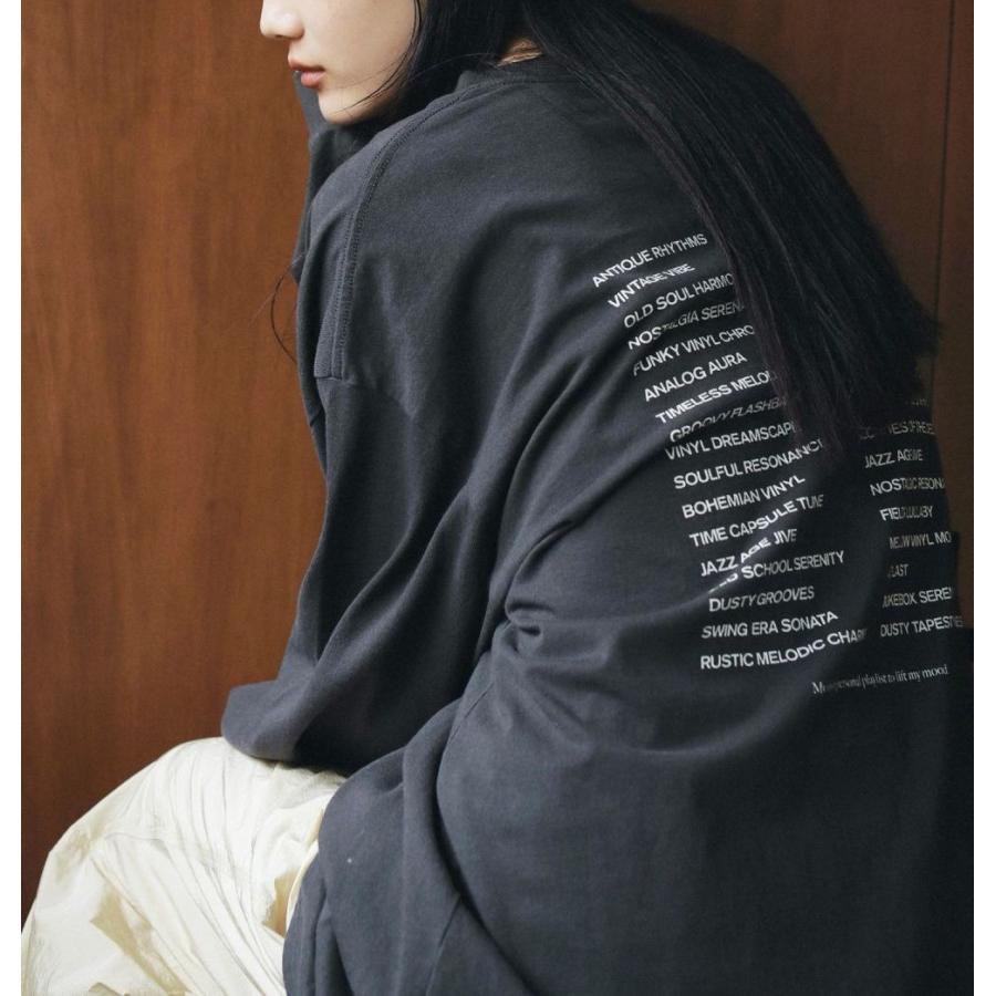 anuke ANUKE (アンヌーク)Print Long T-shirts 即日発送 anuke ANUKE (アンヌーク)Print Long T-shirts 即日発送