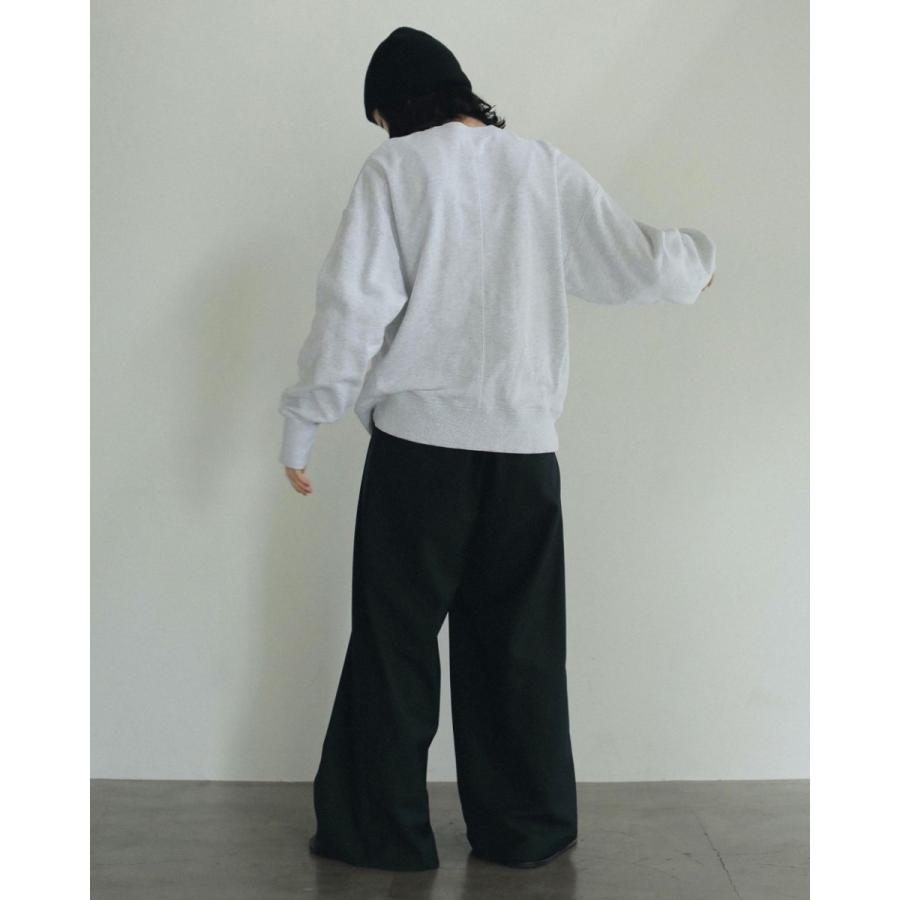 anuke(アンヌーク) Oversize Sweat グレー anuke（アンヌーク） SALE ANUKE Over Sweat Parka オーバースエット