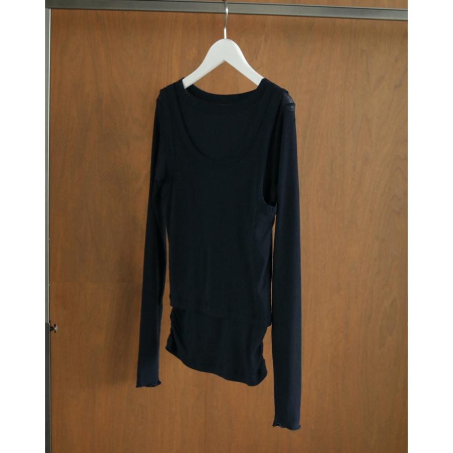anuke SALE ANUKE (アンヌーク)Layered Rib Tops 即納 anuke SALE ANUKE (アンヌーク)Layered Rib Tops 即納